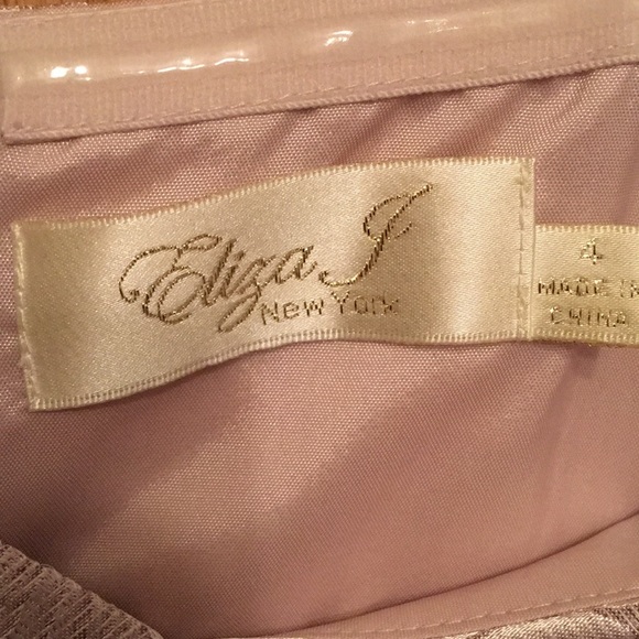 NWT Eliza J lavender jacquard dress - Picture 3 of 4